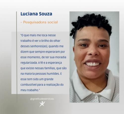 Luciana Souza - Pesquisadora Social