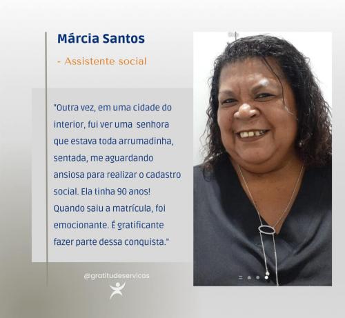 Márcia Santos - Assistente Social
