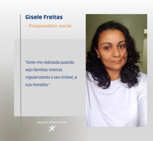 Gisele Freitas - Pesquisadora Social